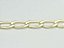 Pulseira Rommanel Formada Por Fio Grumet Elo 1,20 Longo Laminado Med 19/20/21/22 Cm - Imagem 1