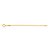Pulseira Rommanel Formada Por Fio Elo Portugues Med 18/19 Cm - Imagem 2