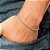 Pulseira Rommanel Formada Por Fio Baiano Med 18/19 Cm - Imagem 3
