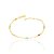Pulseira Rommanel Com Cristais Coloridos Med 18 Cm E 20 Cm - Imagem 1