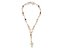 Pulseira Rommanel Rosário Com Cristais Coloridos  Med 18 Cm - Imagem 1