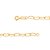 Pulseira Rommanel Formada Por Corações Vazados   ( Med 0,9 X 0,5 Cada Coração) Med 19 Cm - Imagem 2