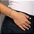 Pulseira Rommanel Formada Por Corações Vazados   ( Med 0,9 X 0,5 Cada Coração) Med 19 Cm - Imagem 4
