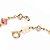 Pulseira Rommanel Infantil De Pedras Coloridads Com Pérolas Sintéticas Intercaladas Med 14 Cm - Imagem 2