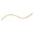 Pulseira Rommanel Formada Por Fio Alternado 1X1 Med 19/20/21 Cm - Imagem 1