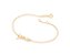 Pulseira Rommanel Fio Cadeado Composta Por Pingente Rommanel Escrito Jesus Med 19 Cm Ajustável 18 Cm - Imagem 1