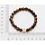 Pulseira Rommanel Shamballa Formada Por 23 Pedras "Olho De Tigre" De 8,00 Mm, Formado Por Peça Redonda Com Olho De Hórus - Imagem 3