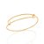 Bracelete Formado Por Aro LisoMed 6,0 Cm De Diâmetro - Imagem 1