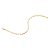 Pulseira Rommanel Formada Por Fio Elos Cadeados De 3,2 MmMed 20 Cm / 21 Cm - Imagem 1