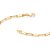 Pulseira Rommanel Formada Por Fio Elos Ovais Compridos Med 20 Cm / 21 Cm - Imagem 2