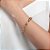 Pulseira Rommanel Formada Por Fio Elos Ovais Médios Med 20 Cm - Imagem 3