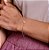 Pulseira Rommanel Formada Por Fio Elo Cadeado, Composto Por Pingente Coração Cravejado Por 16 Zircônias De 0,80 MmMed 19 - Imagem 3