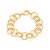 Pulseira Rommanel Composta Por Fio Elos Redondos Com Fecho Lagosta Med 19 Cm(Joia Licenciada Coleção Cápsula Giovanna An - Imagem 1