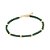 Pulseira Rommanel Formada Por 44 Miçangas Intercaladas Por 6 Cubos (A Quantidade De Miçangas Pode Variar)Med 19 Cm Ajust - Imagem 1