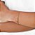 Pulseira Rommanel Formada Por Corrente Elo Grumet 5X4Mm, Fio De 1,0Mm Laminado Med 19 Cm - Imagem 3