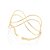 Bracelete Formato Infinito Duplo Med 6 Cm De Diâmetro(Joia Licenciada Cápsula Ss) - Imagem 1