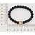 Pulseira Rommanel Shambala Formada Por 23 Pedras Sintéticas De 8,0 Mm, Composta Por Pingente Escrito Rommanel Com 3 Cruz - Imagem 2