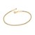 Pulseira Riviera Formada Por 59 Cristais De 2,0 Mm, (A Quantidade De Cristais Pode Variar)Med 19 Cm Ajustável 18 Cm - Imagem 1