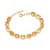 Pulseira Rommanel Composta Por 13 Cristais Ovais De 10 X 8 Mm,Med 20 Cm Ajustável 18 Cm (Joia Licen, Coleção Ana) - Imagem 1