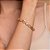 Pulseira Rommanel Composta Por 13 Cristais Ovais De 10 X 8 Mm,Med 20 Cm Ajustável 18 Cm (Joia Licen, Coleção Ana) - Imagem 3