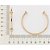 Bracelete Tubo Com Pontas Cravejadas Por 30 Zircônias De 1,0 Mm,Med 6,3 Cm (Externo)(Joia Licenciada Coleção Giovanna An - Imagem 2