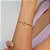 Bracelete Composto Por Coração Com Símbolo Do Infinito,Med 6,5 Cm (Externo) - Imagem 3