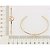 Bracelete Composto Por Coração Com Símbolo Do Infinito,Med 6,5 Cm (Externo) - Imagem 2