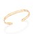 Bracelete Composto Por Algarismos Romanos Vazados,Med, 6,5 Cm - Imagem 1