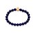 Pulseira Shambala Composta Por 23 Cristais De 8,00 Mm E 1 Pingente Com Símbolo De São Bento,Med, 6,50 Cm De Diãmetro, - Imagem 1