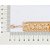 Pulseira Formada Por 3 Correntes De Elos Duplos Entrelaçados,Med, 20 Cm Ajustável Á 17 Cm,(Joia Licen, Coleção Ana Hickm - Imagem 2