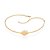 Gargantilha Choker Composta Por Estrela Sol Com Textura, Cravejada Por 5 Zircônias De 2,0 Mmmed 12 Cm (Joia Licenciada C - Imagem 1