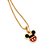 Pingente Bermuda Do Mickey Com Aplicação De Resinamed 1,4 Cm X 0,90 Cm(Joia Licenciada Coleção Disney) Rommanel - Imagem 2