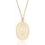 Maxi Pingente Formato Oval Arabescosmed 5,5 Cm X 3,8 Cm  Rommanel - Imagem 2