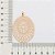 Maxi Pingente Formato Oval Arabescosmed 5,5 Cm X 3,8 Cm  Rommanel - Imagem 3