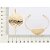 Bracelete Chão Lunar Com Texturamed 6,4 Cm (Externo)(Joia Licenciada Coleção Giovanna Antonelli) Rommanel - Imagem 2