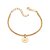 Pulseira Formada Por Fio Acetinado Composta Por Pingente Escrito Fémed 20 Cm Ajustável Á 16 Cm Rommanel - Imagem 1