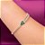 Pulseira Formada Por Corrente Riviera Composta Por 71 Zircônias Navete De 2X4Mm E 3 Zircônias Formato Gota De 4,00X6,00 - Imagem 3