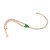 Pulseira Formada Por Corrente Riviera Composta Por 71 Zircônias Navete De 2X4Mm E 3 Zircônias Formato Gota De 4,00X6,00 - Imagem 1