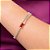 Pulseira Formada Por Corrente Riviera Composta Por 71 Zircônias Navetes De 2X4 Mm E 1 Cristal Baguete De 6X8 Mmmed 19 Cm - Imagem 3