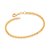 Pulseira Formada Por Elos Cadeado Quadradosmed 19 Cm Rommanel - Imagem 1
