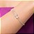 Pulseira Formada Por Corrente Riviera Composta Por 71 Zircônias De Navetes De 2X4 Mm E 1 Zircônia Baguete De 6X8 Mmmed 1 - Imagem 3