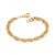 Pulseira Formada Por Corrente De Elos Ovais Entrelaçados De 8,90 X 6,60 Mmmed 19 Cm Rommanel - Imagem 1