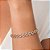Pulseira Composta Por 68 Zircônias Baguete De 4,00 X 2,00 Mmmed 17 Cm Rommanel - Imagem 3