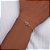 Pulseira Formada Por Corrente De Elo Cadeado Com Concha Composta Por 1 Zircônia De 2,00 Mm.Med. 16 Cm Ajustável Á 14 Cm - Imagem 4