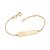 Pulseira Formada Por Corrente De Elo Cadeado Composta Por Chapa Lisa Para Personalizar, Com Carro Relâmpago Mcqueen .Med - Imagem 1