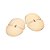 Brinco Liso Formato Oval  Abaulado.Med. 4,8 Cm X 3,3 Cm.(Joia Licenciada Coleção Giovanna Antonelli) Rommanel - Imagem 2