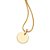 Medalha Lisa Para Personalizar.Med. 2,1 Cm X 1,5 Cm Rommanel - Imagem 2