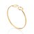 Bracelete Composto Por Duas Ferraduras Nas Pontas.Med.  6,2 Cm (Externo). Rommanel - Imagem 2