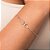 Pulseira Formada Por Corrente De Elo Português Composta Por 2 Pingentes Formato Ferradura Interligados Por Malha Ao Cent - Imagem 3