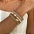 Pulseira com Cristais mais Pérolas Classic - Imagem 1